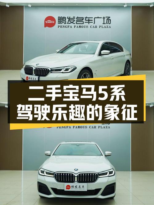 2021款宝马 5系白色0.7万公里，29.5万石家庄车源