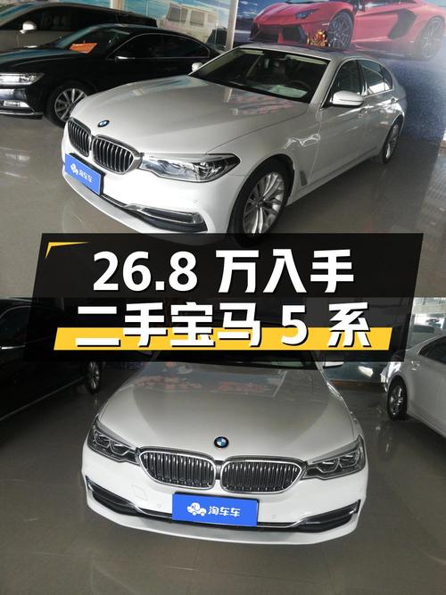 二手宝马 5 系 2020 款 530Li 领先型 豪华套装，26.8 万即可入手