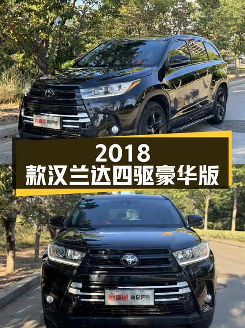 2018款汉兰达四驱豪华版 7座，青岛车源6万公里，仅售17.98万！