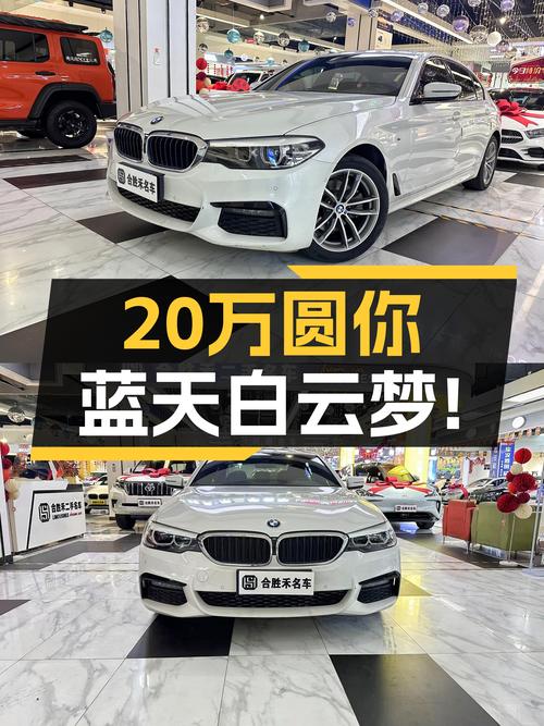 2019款宝马525Li M运动套装，不到20万圆你蓝天白云梦！