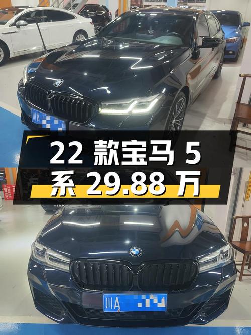 29.88万可入 2022款宝马 5系，2.93万公里，蓝色，成都车源