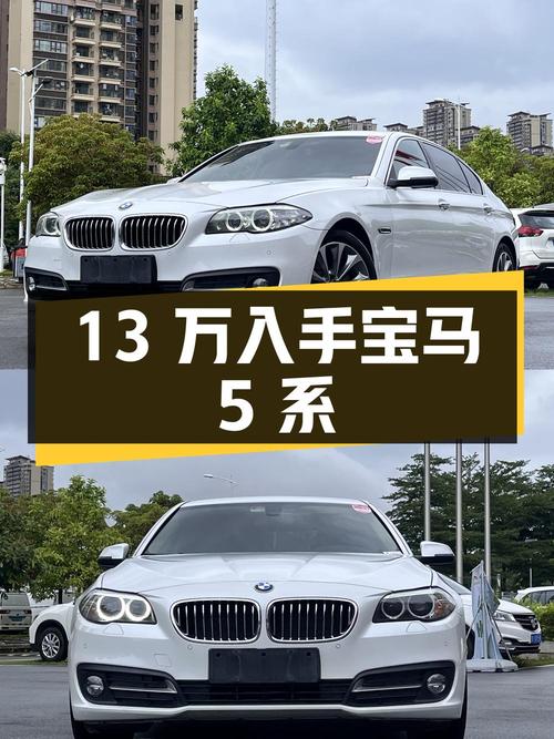 13万多，入手 2017款宝马 5系，白色中大型轿车