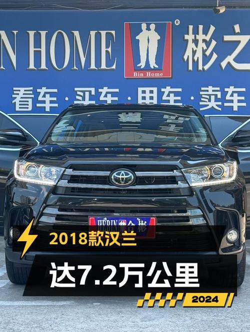 17.7万的 2019年上牌丰田汉兰达 7座四驱骑士版！值吗