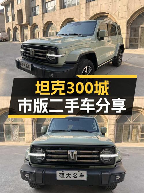 绿色战甲，硬派型男之选——二手坦克300城市版，3万公里一手车