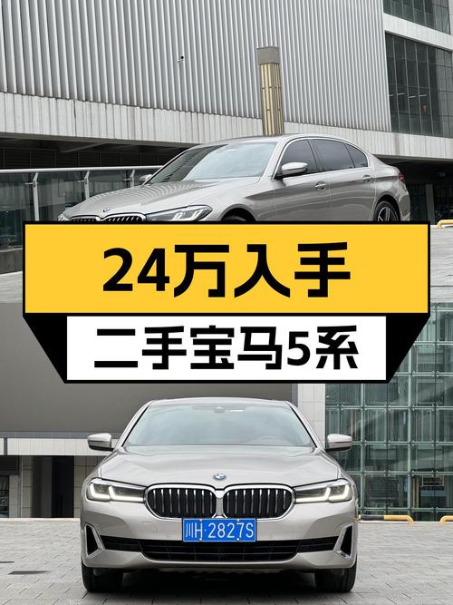 2021款宝马530Li，6万公里一手香槟金，24万圆你蓝天白云梦！