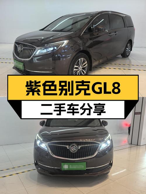 18年紫色别克GL8，商务接待大气之选，豪华配置舒适体验