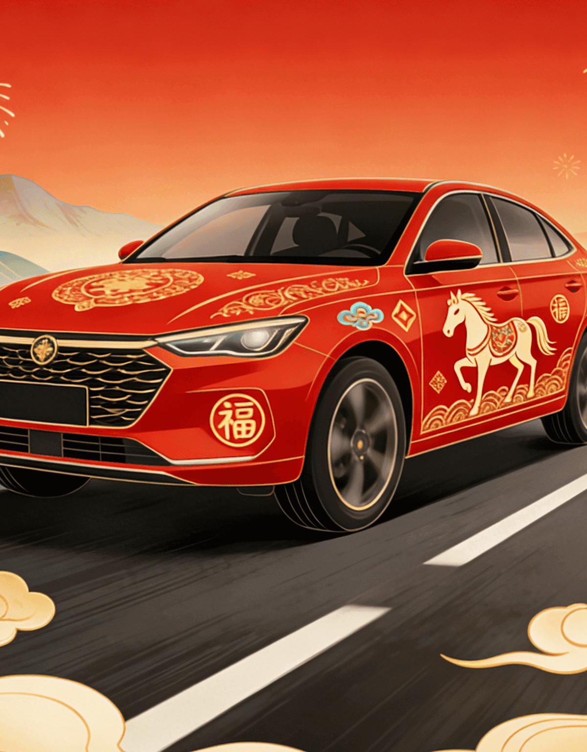 2026春节自驾返乡路话题封面图