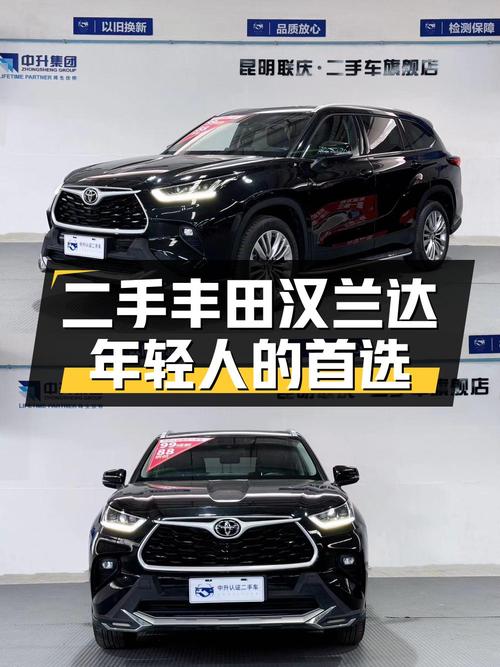 23.8万可入手 2022款汉兰达四驱尊贵版 7座，仅0.6万公里！