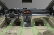 AirCare智能数显净舱系统+车内负离子空气净化系统