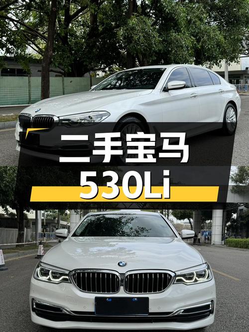 二手宝马 5 系 530Li 尊享型豪华套装版，2019 年上牌，行驶 8 万公里