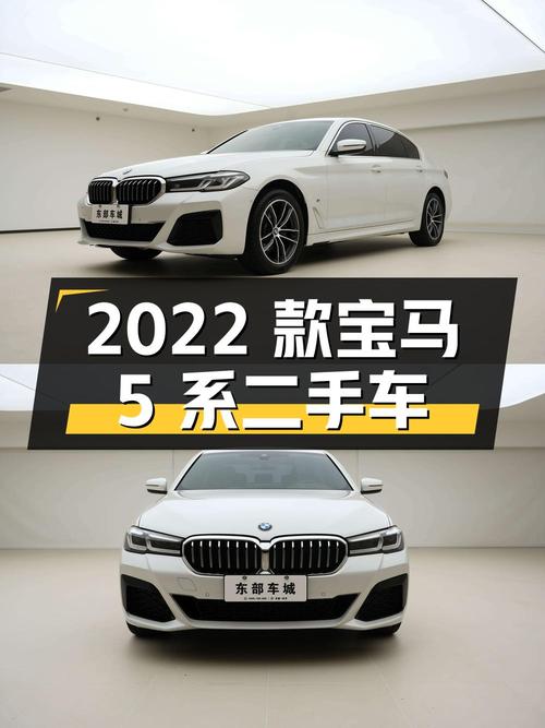 2022 款宝马 5 系二手车，行驶不到 8 千公里，报价 33.88 万