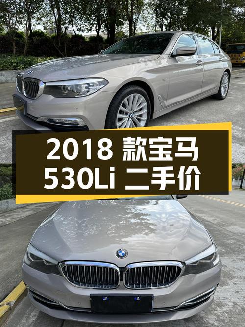 2018 款宝马 530Li 领先型豪华套装，二手价 21.88 万