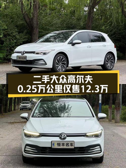 12.3万可拿下 2023款大众高尔夫，0.25万公里0过户值不值？