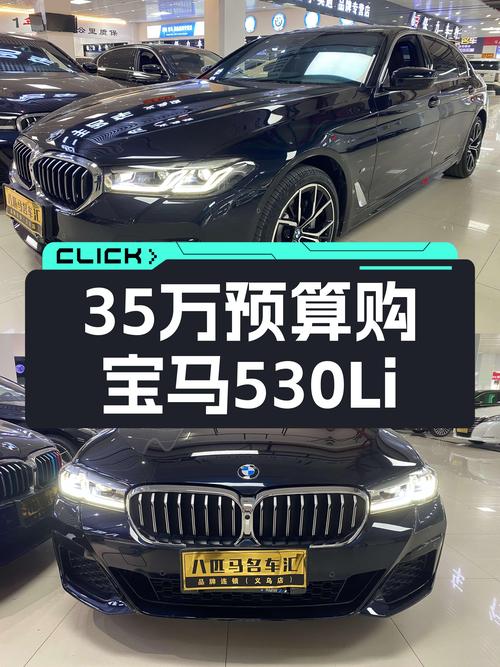 35万预算圆梦蓝天白云，2022款宝马530Li M运动套装二手车推荐