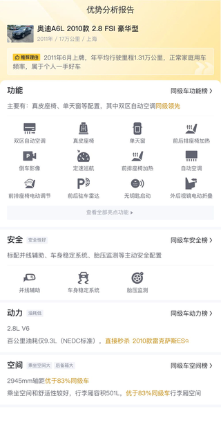 11 年车龄 17 万公里的二手奥迪 A6L，如今还能卖 5.38 万？图7