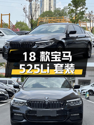 17.68万 2018款宝马 5系 525Li 豪华套装你会买吗图1