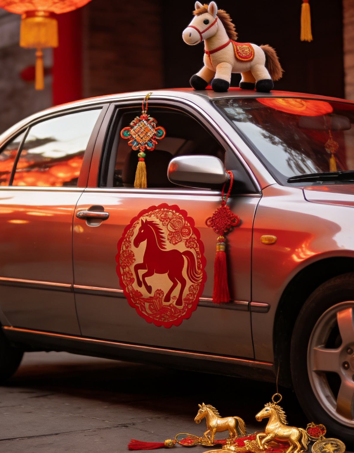 马年爱车年味照话题封面图