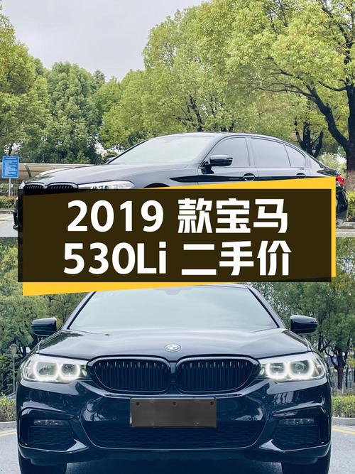 2019 款宝马 530Li 领先型 M 运动套装版，二手价 25.98 万