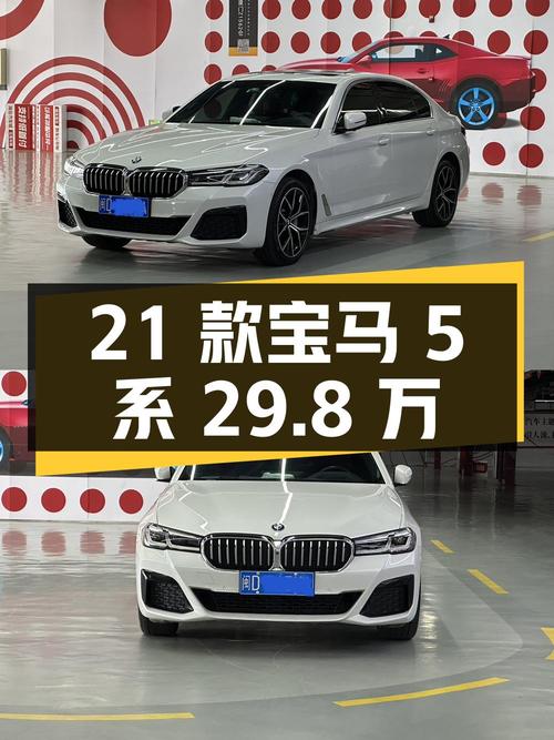 29.8万！2021款宝马 5系，白色8.7万公里，0过户