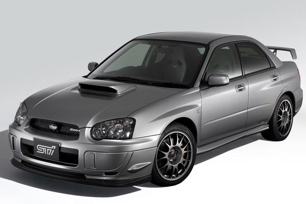 IMPREZA翼豹 2004款 WRX Sedan 2.0T 手动座位数(个)_车身图