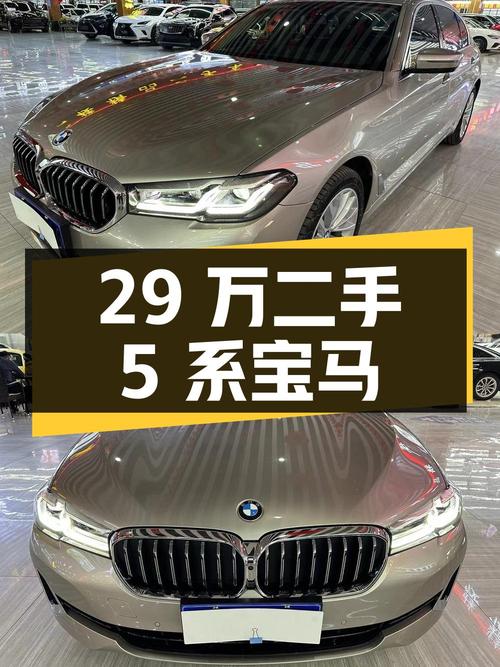 29 万二手宝马 5 系，2022 款 525Li 豪华套装