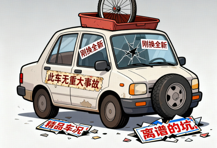 买二手车你踩过最离谱的坑话题封面图