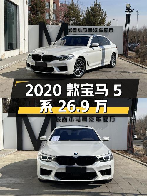 26.9万的 2020款宝马 5系，白色 5.92万公里，长春车源