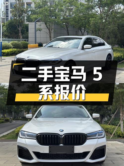 二手宝马 5 系 2020 款 525Li 豪华套装，报价 24.8 万