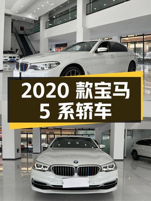 23万多的 2020款宝马 5系，5万公里白色中大型轿车