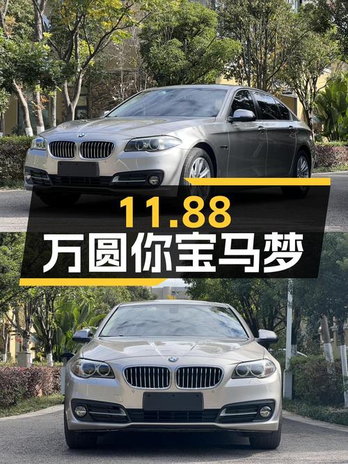 8年车龄宝马520Li，11.88万圆你蓝天白云梦，香不香？