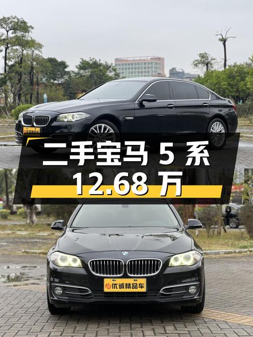 二手宝马 5 系 530Li 豪华设计套装，14 年上牌，17.3 万公里，12.68 万