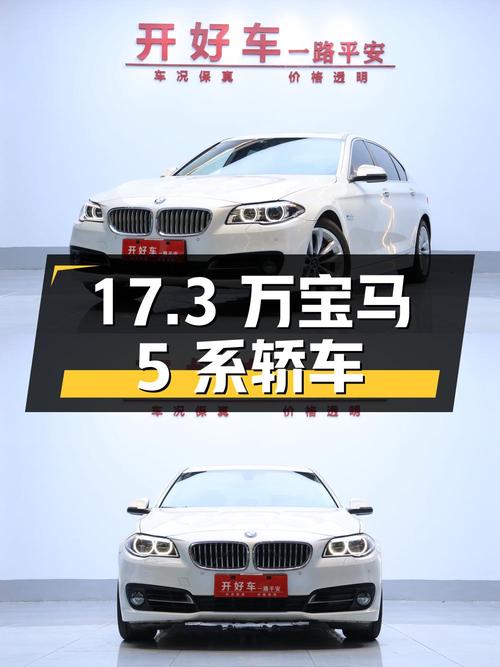 17.3万的宝马 5系 2015款，中大型轿车，5.3万公里，武汉车源