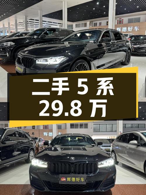 二手宝马 5 系 2019 款 530Li 领先型 M 运动套装，9.1 万公里，29.8 万
