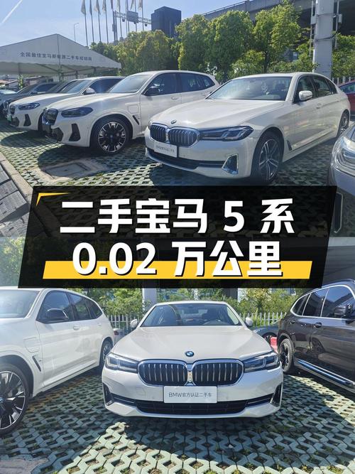 二手宝马 5 系 2022 款 530Li xDrive 豪华套装，行驶里程仅 0.02 万公里