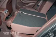 后排座椅比例放倒