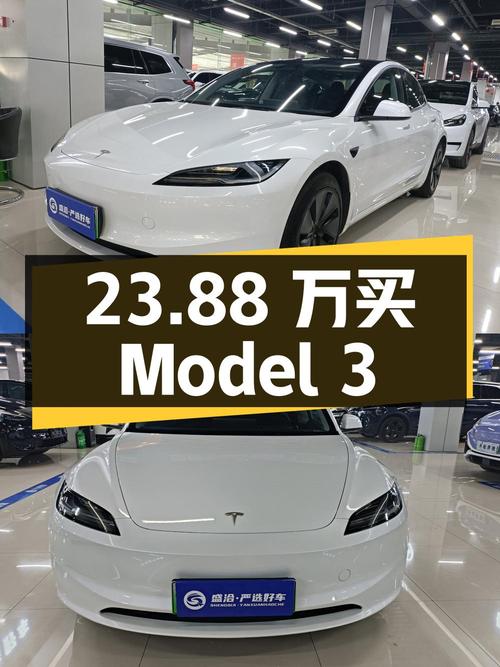 23.88万买 2023款特斯拉Model 3 长续航全轮驱动版，0.7万公里白色