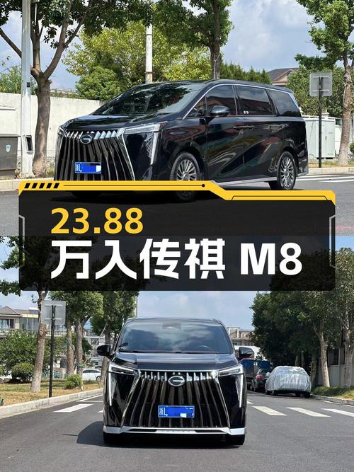 23.88万可入 2023款传祺M8 宗师旗舰版，1.3万公里黑色准新车
