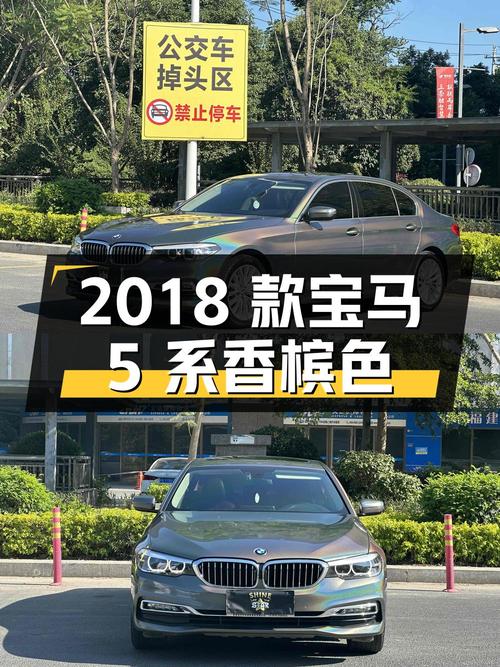 21.3万的 2018款宝马 5系，香槟色，8.6万公里，福州车源