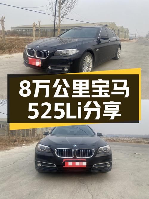 8万公里宝马525Li，13万圆你蓝天白云梦！