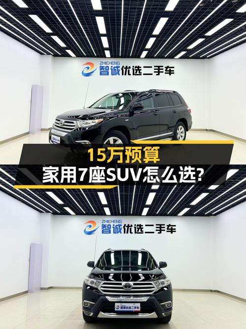 15万预算家用7座SUV怎么选？这台1.5万公里的丰田汉兰达了解一下