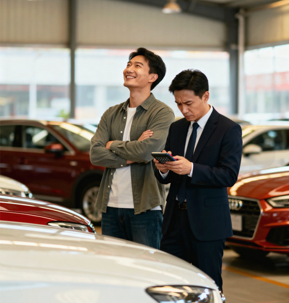 买二手车砍价的超神战绩！话题封面图