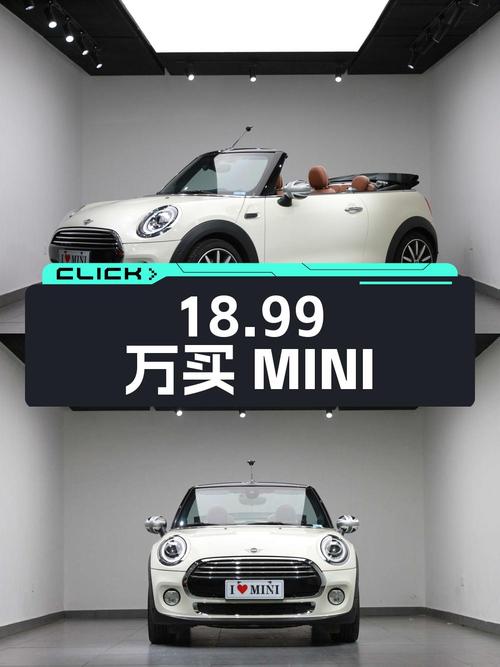 18.99万可买 2019款MINI，1.5T 艺术家白车仅 2.6万公里！