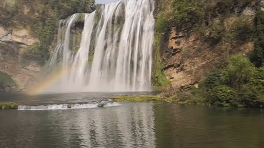 自驾贵州黄果树瀑布景区视频1