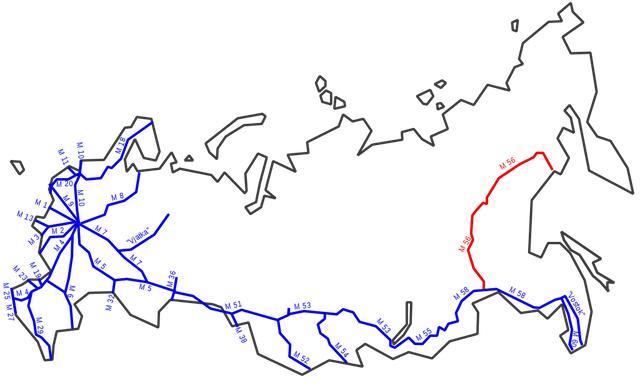 俄罗斯公路网图片