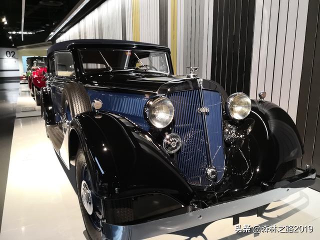 戴高乐使用的检阅车奥迪的直系祖先1936年霍希horch830bl